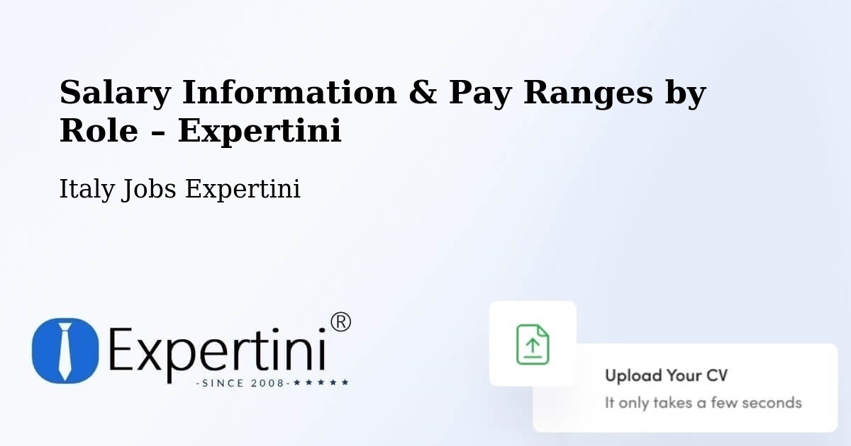 Salary Information & Pay Ranges – Saluzzo - Saluzzo, Italy Jobs Expertini
