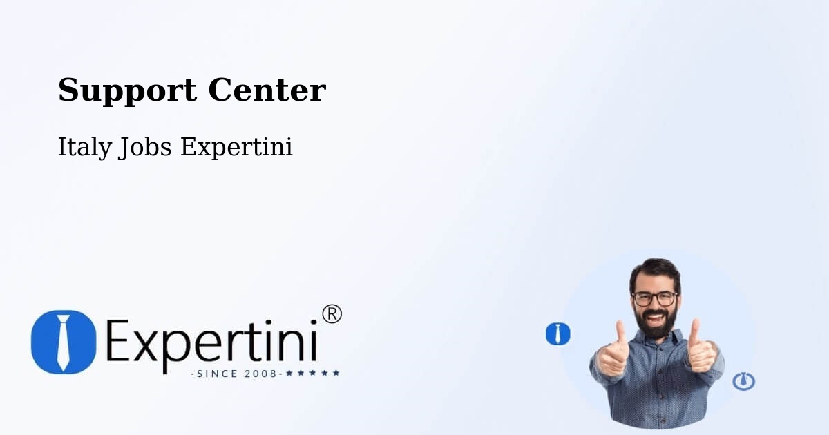 Support Services – Saluzzo - Italy Jobs Expertini